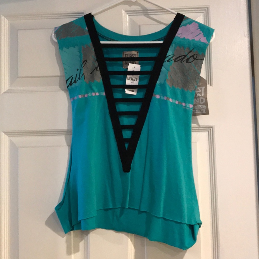 LF brand Furst of a Kind vintage muscle top